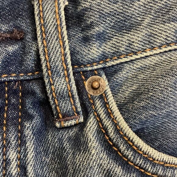 Free People High Rise Released Hem Crop Flare Jeans 25 - Picture 14 of 15